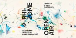 - ANNULE - Rhizome Open Air: Gëinst live, Solma, Alcachofa