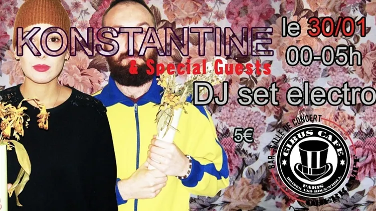LA NUIT KONSTANTINE au Gibus Café