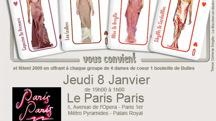 AfterWork JeudiOnly au Paris Paris