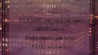 MIND with Steve Marie, Van Der, Ja Male, Poggio