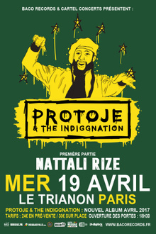 Protoje & The Inddignation + Nattali Rize