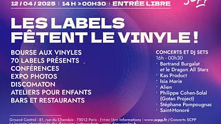 « LES LABELS FÊTENT LE VINYLE » DISQUAIRE DAY SCPP @ GROUND CONTROL