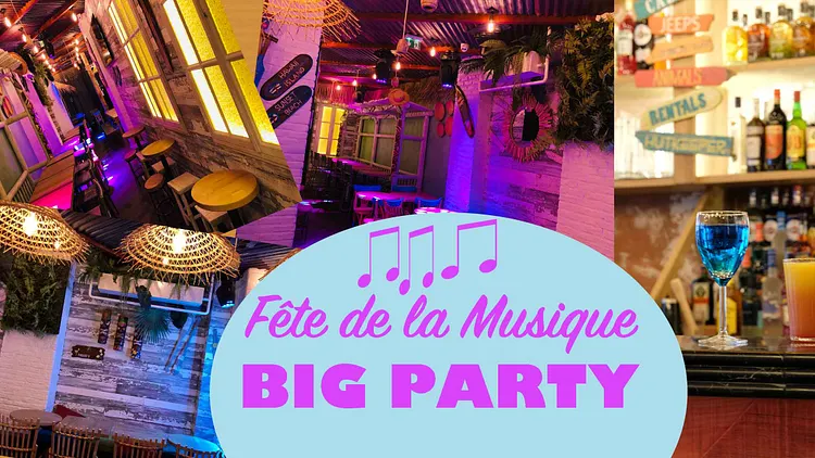 big party pour la fête de la musique