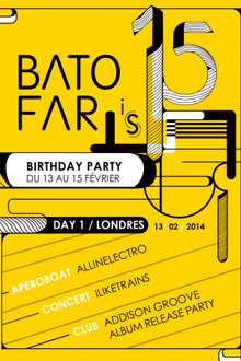 Batofar is 15 - Day 1 - Addison Groove Album Release Party