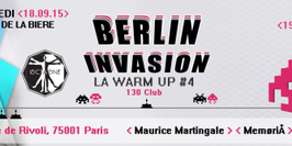 WARM UP #4 - BERLIN INVADES PARIS - MAURICE MARTINGALE - MEMORIA - GUEST