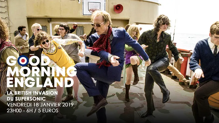 Good Morning England! La Nuit British Invasion du Supersonic