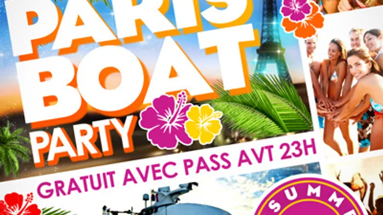 Paris Boat Party 'Summer'