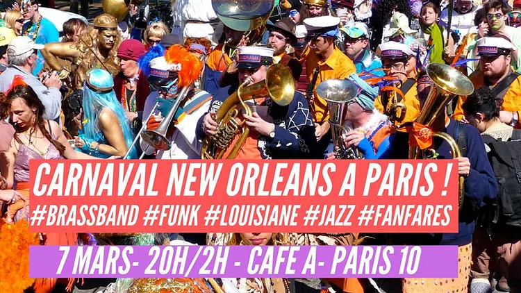 Carnaval de New Orleans à Paris !