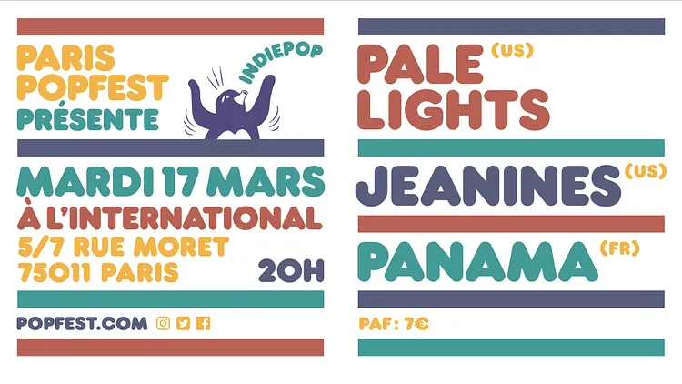PPP : Pale Lights (US) + Jeanines (US) + Panama (FR)
