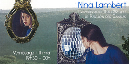 Vernissage de 'Collages' de Nina Lambert