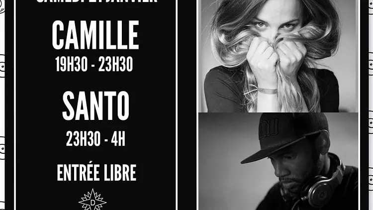 Camille & Santo aux platines