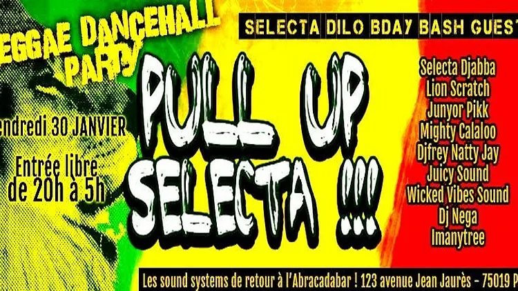 Pull Up Sélecta Dilo Birthday Bash