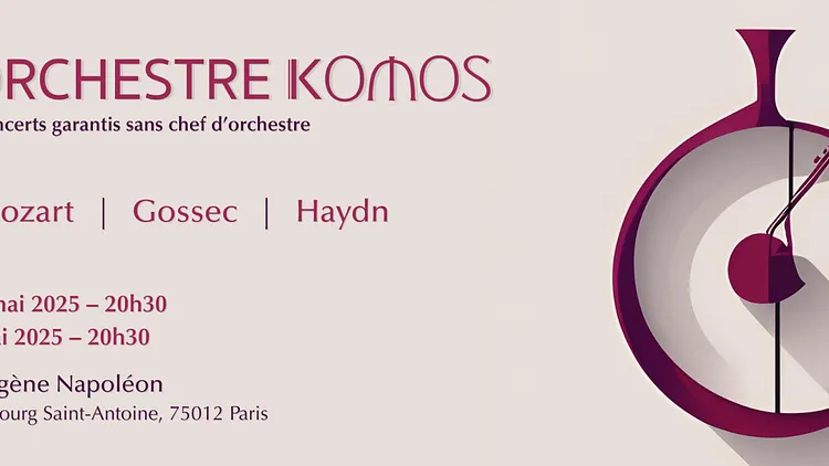 Concerts KOMOS : Mozart / Gossec / Haydn