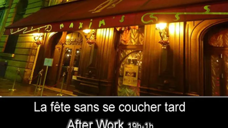 AfterWork Hôtel Particulier Maxim's