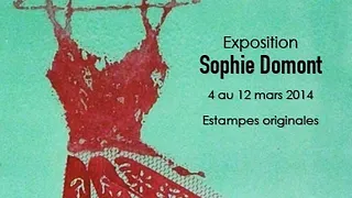 Exposition de gravures avec Sophie Domont