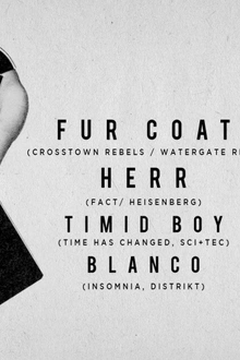 FACT x DBE : Fur Coat, Herr, Timid Boy, Blanco