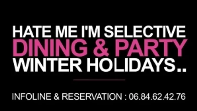 HATE ME I'M SELECTIVE PARTY