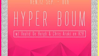 Invitation à mon HYPER BOUM