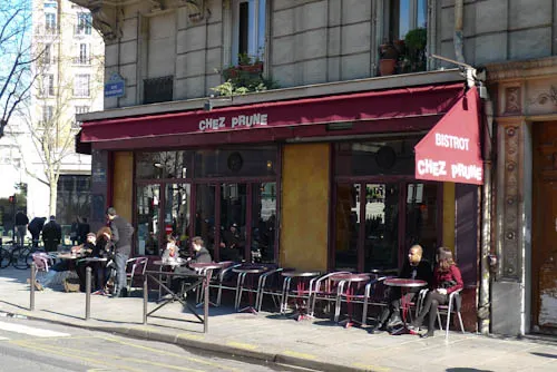 Chez Prune Restaurant Bar Paris