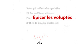 Épicer les voluptés