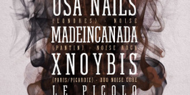USA Nails + madeincanada + Xnoybis en concert