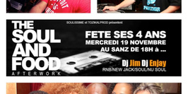 THE SOUL&FOOD AFTERWORK- BDAY 4 ANS -