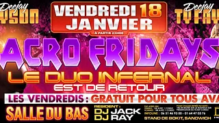 Acro Fridays & Raca Mau Party