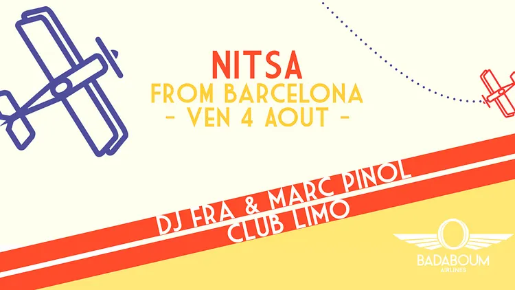 Badaboum Airlines/ Barcelona’s NITSA in Paris w/ Club Limo