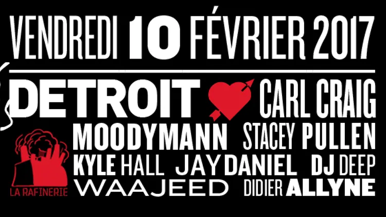 Detroit love : Carl Craig, Moodymann, Kyle Hall, Jay Daniel