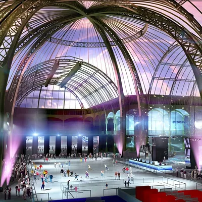 Le Grand Palais des Glaces, la plus grande patinoire de France