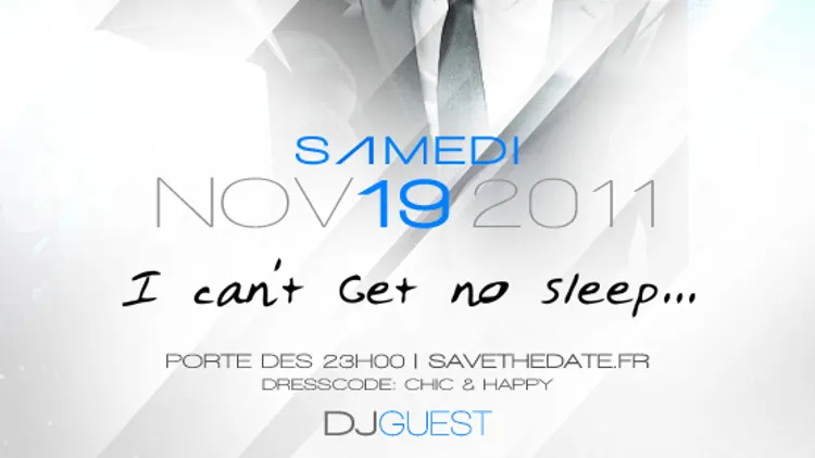 I CAN'T GET NO SLEEP l DJ SHANE