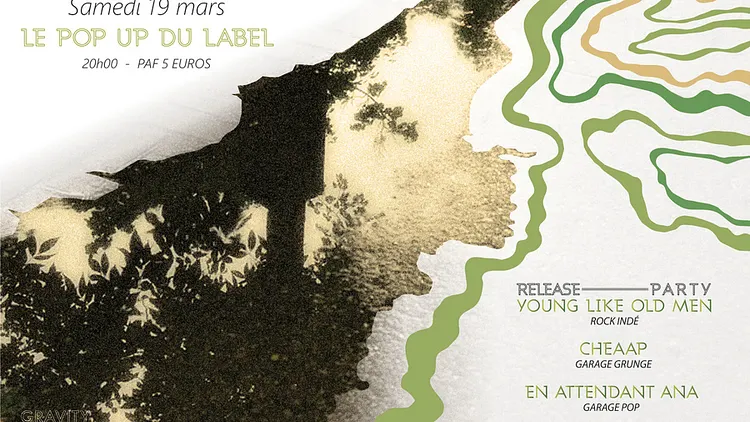 Young Like Old Men RELEASE PARTY / Cheaap / En Attendant Ana