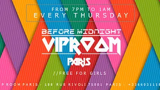 Afterwork gratuit pour les filles - VIP ROOM