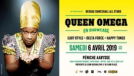 Reggae dancehall Queen Omega en showcase
