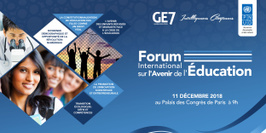 Forum International de Paris sur l'Avenir de l'Education - GE7