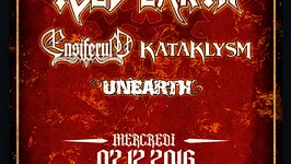 ICED EARTH + ENSIFERUM + KATAKLYSM + UNEARTH