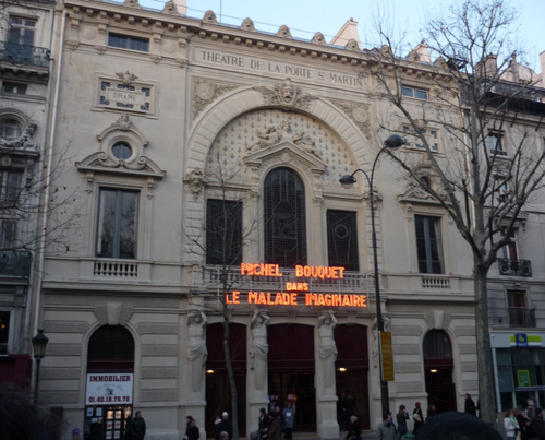 Théâtre de la Porte Saint-Martin Théâtre Paris
