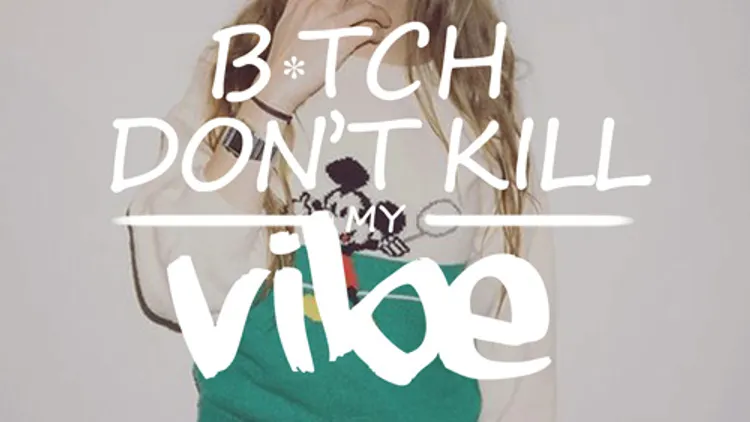 Bitch Don't Kill My Vibe