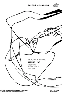 Traumer Invite: Amorf Live aka Cristi Cons, Vlad Caia & Mischa Blanos