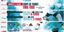 Coupe de France de Hockey sur glace 2019 à l’AccorHotels Arena de Paris