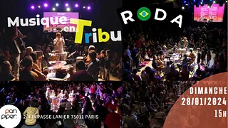 Musique en Tribu - Roda, Un voyage musical Brésilien pour toute la famille