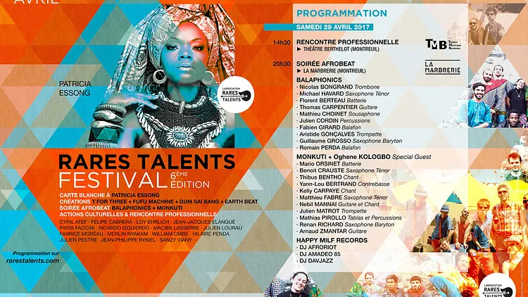 Festival Rares Talents : Balaphonics, Monkuti & Oghene Kologbo, Happy Milf Records