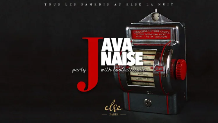 Tous les samedis «La Javanaise» Else la Nuit