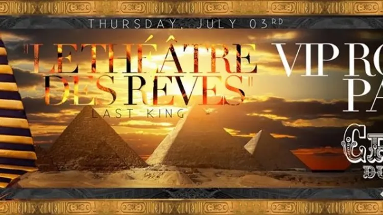 Le Theatre Des Reves  Vip Room Paris Last King Live Performers