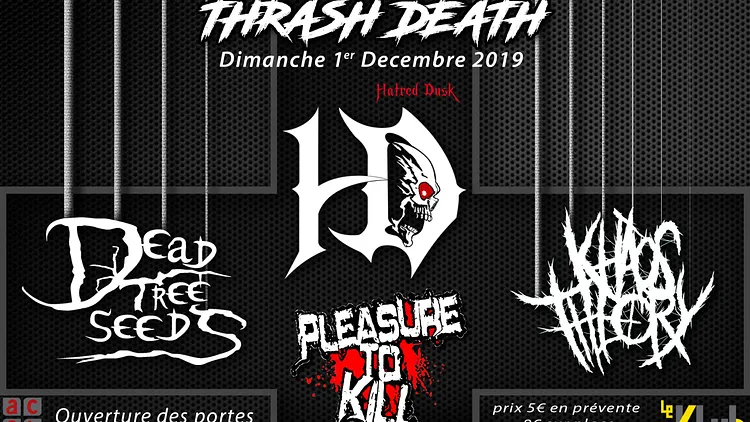 Soirée Thrash death