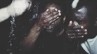 The Young Fathers + Law en concert