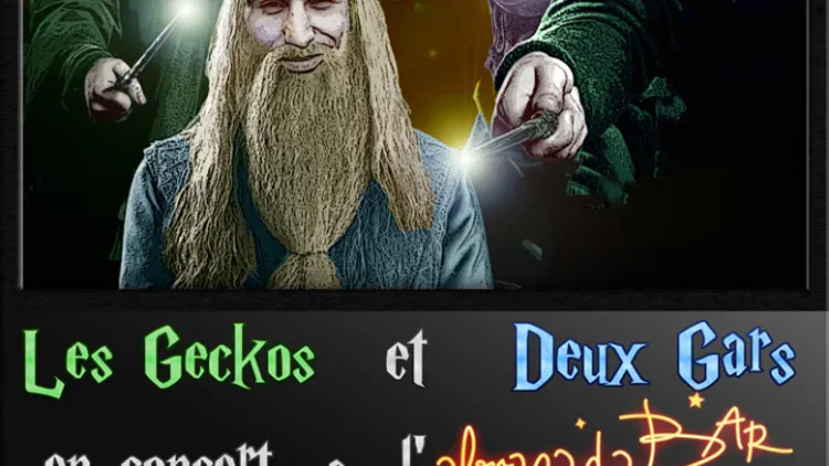 Deux Gars + Les Geckos en concert