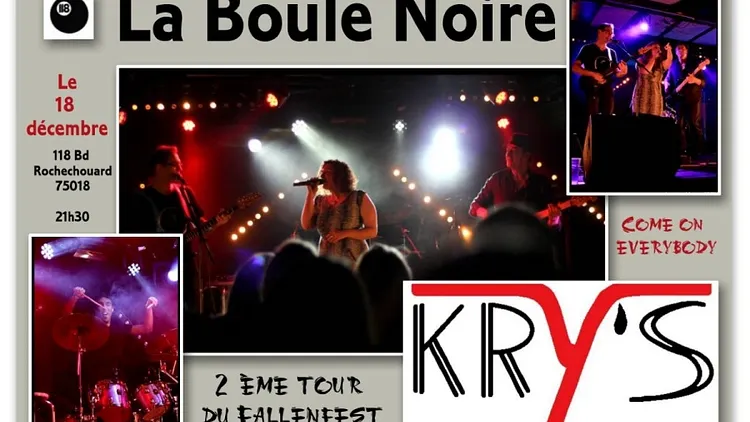 KRY's En concert à La Boule Noire