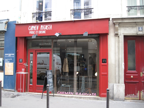 Carmen Ragosta Restaurant Shop Paris