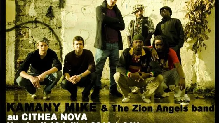 KAMANY MIKE & The Zion Angels band en concert